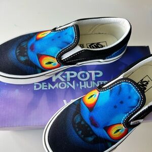 Vans Kids Blue Demon Slip-On Sneakers